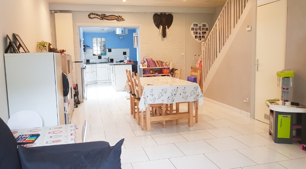 Loos 59120 jolie maison de 95 m2 Photo 1 - Brique Rouge Immobilier Loos 59120 jolie maison de 95 m2 Photo 1 - Brique Rouge Immobilier