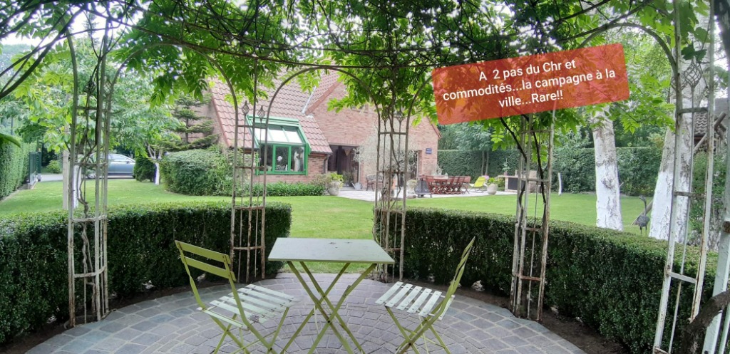 Loos entre chr et euratec  maison t6 1000m garage parkings  Photo 1 - Brique Rouge Immobilier