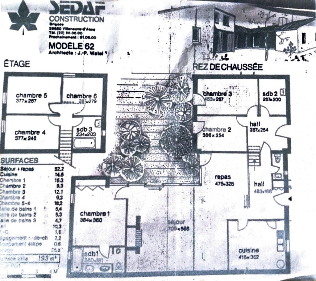 Exclusivite  maison wattel 1er rang golf 5 chambres bureau Photo 9 - Brique Rouge Immobilier