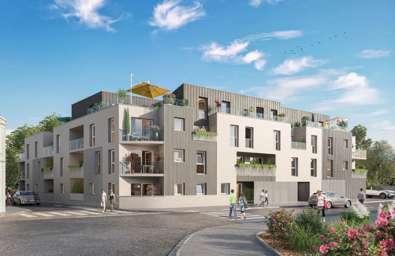 Appartement neuf t2 l ermitage Photo 1 - Brique Rouge Immobilier