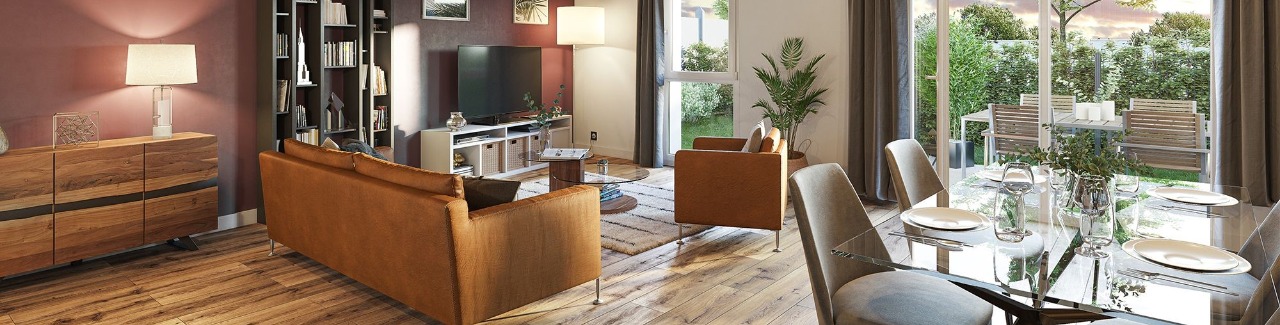 Appartement neuf t2 l ermitage Photo 2 - Brique Rouge Immobilier