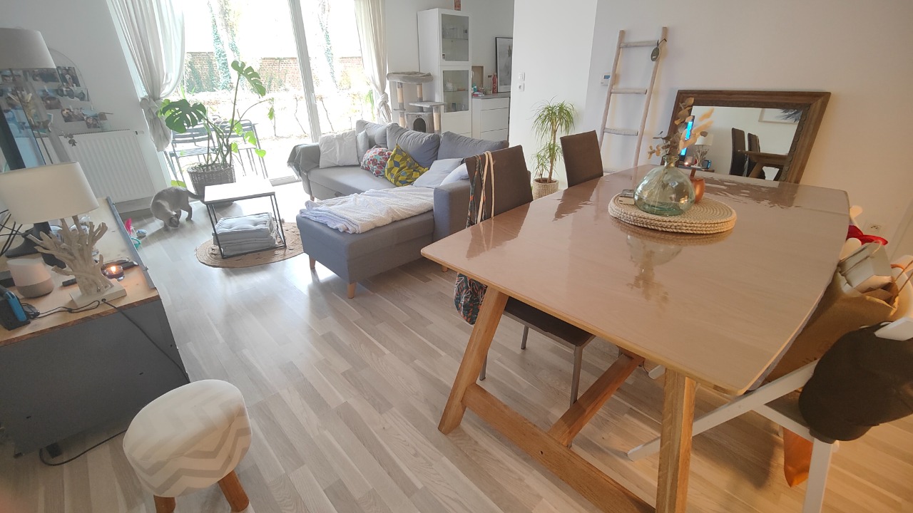 Superbe rez de jardin t3 parkings sol  haubourdin Photo 4 - Brique Rouge Immobilier