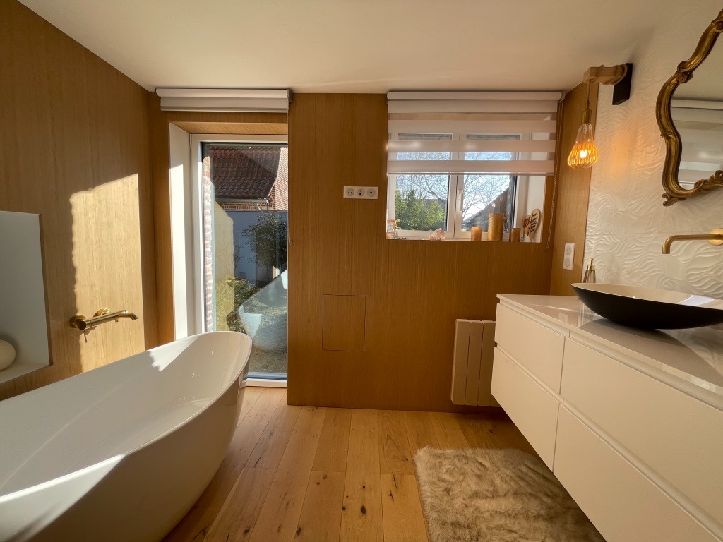 Ascq village corps de ferme renove Photo 11 - Brique Rouge Immobilier