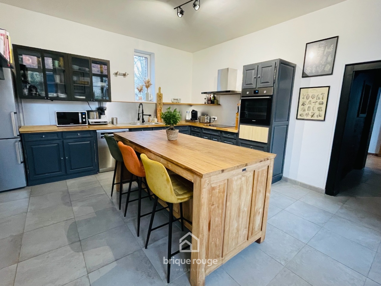 Propriete corps de ferme au carre et gite villers chatel Photo 2 - Brique Rouge Immobilier