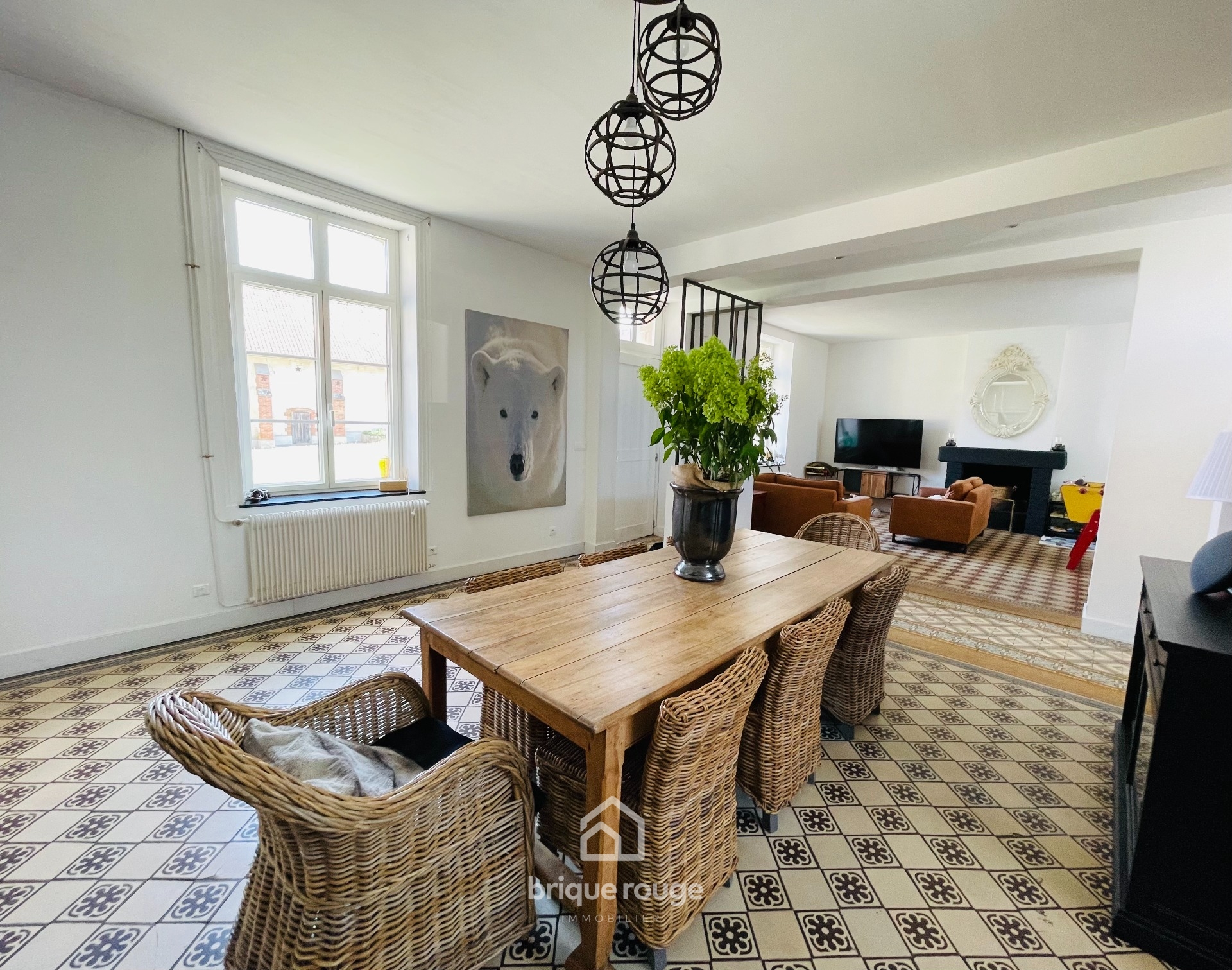 Propriete ancien corps de ferme avec gite villers chatel Photo 2 - Brique Rouge Immobilier Propriete ancien corps de ferme avec gite villers chatel Photo 2 - Brique Rouge Immobilier