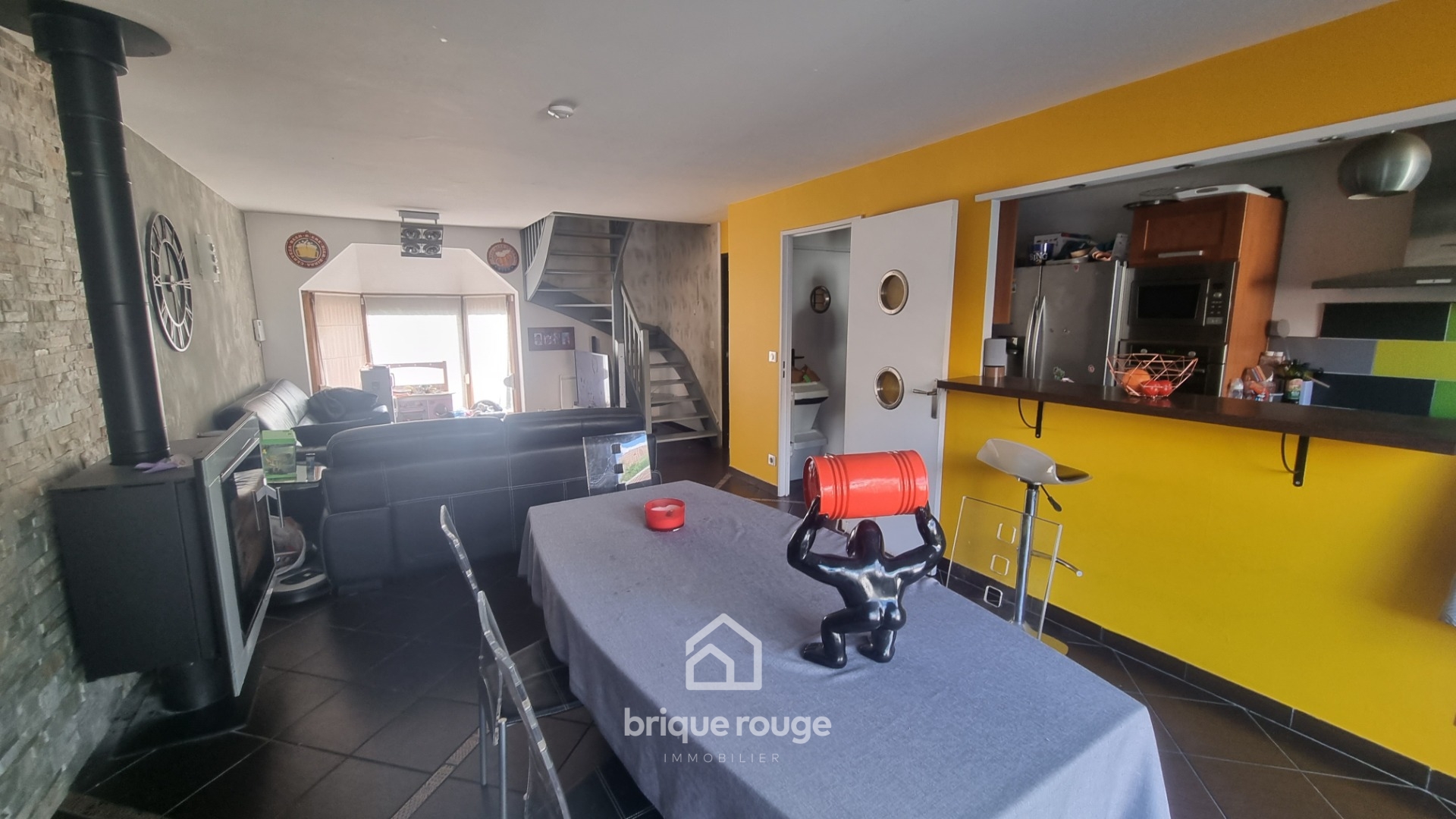 Village maison de 100m 4 chambres jardin garage Photo 2 - Brique Rouge Immobilier Village maison de 100m 4 chambres jardin garage Photo 2 - Brique Rouge Immobilier