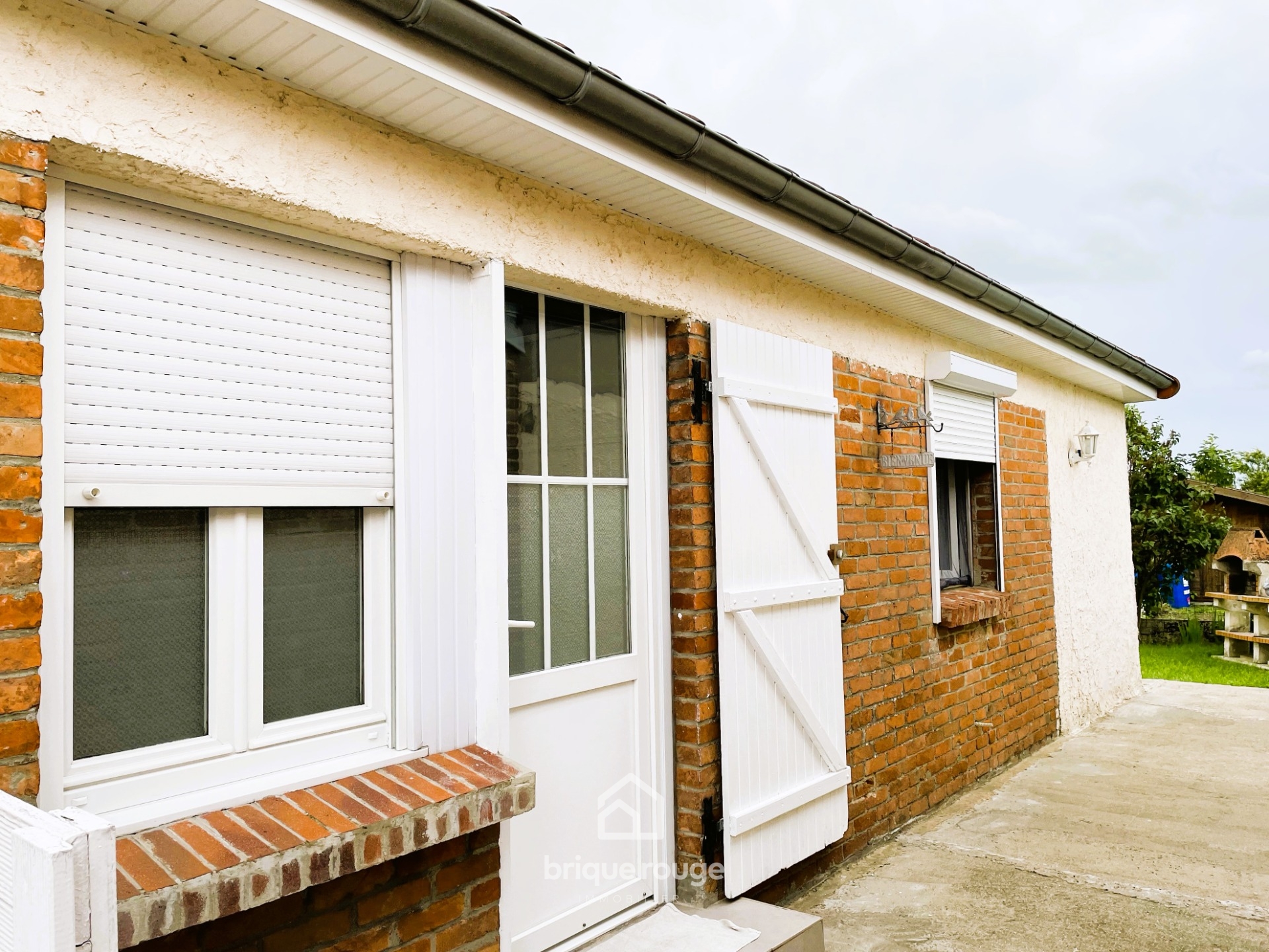 Maison individuelle de type plain pied sur la gorgue Photo 1 - Brique Rouge Immobilier Maison individuelle de type plain pied sur la gorgue Photo 1 - Brique Rouge Immobilier