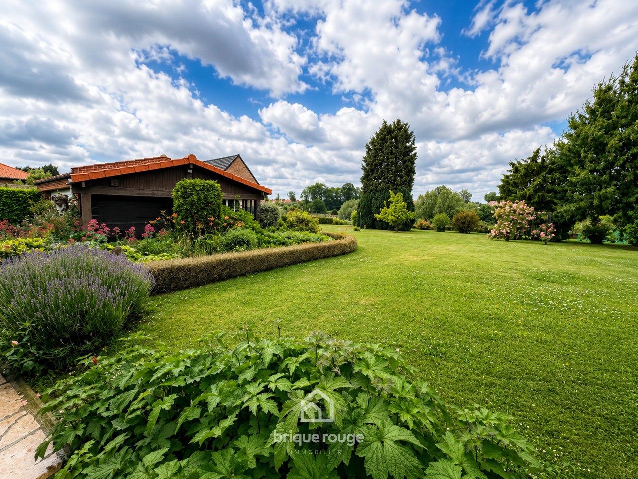 Maison 3 chambres grand jardin garage campagne Photo 2 - Brique Rouge Immobilier Maison 3 chambres grand jardin garage campagne Photo 2 - Brique Rouge Immobilier