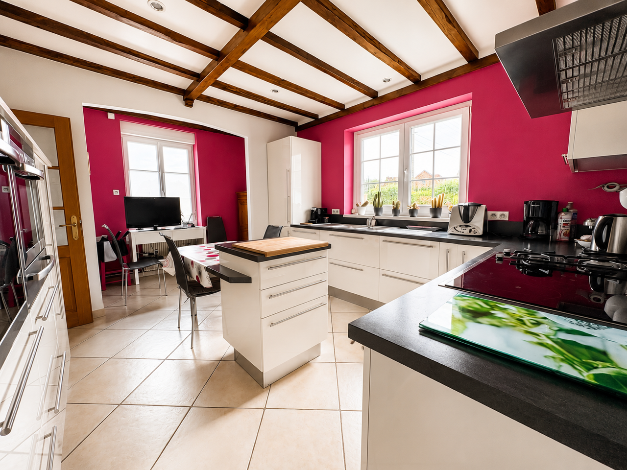 Maison 3 chambres grand jardin garage campagne Photo 3 - Brique Rouge Immobilier