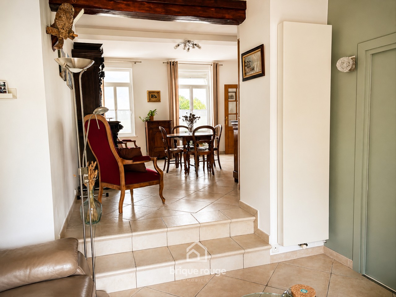 Maison 3 chambres grand jardin garage campagne Photo 5 - Brique Rouge Immobilier Maison 3 chambres grand jardin garage campagne Photo 5 - Brique Rouge Immobilier
