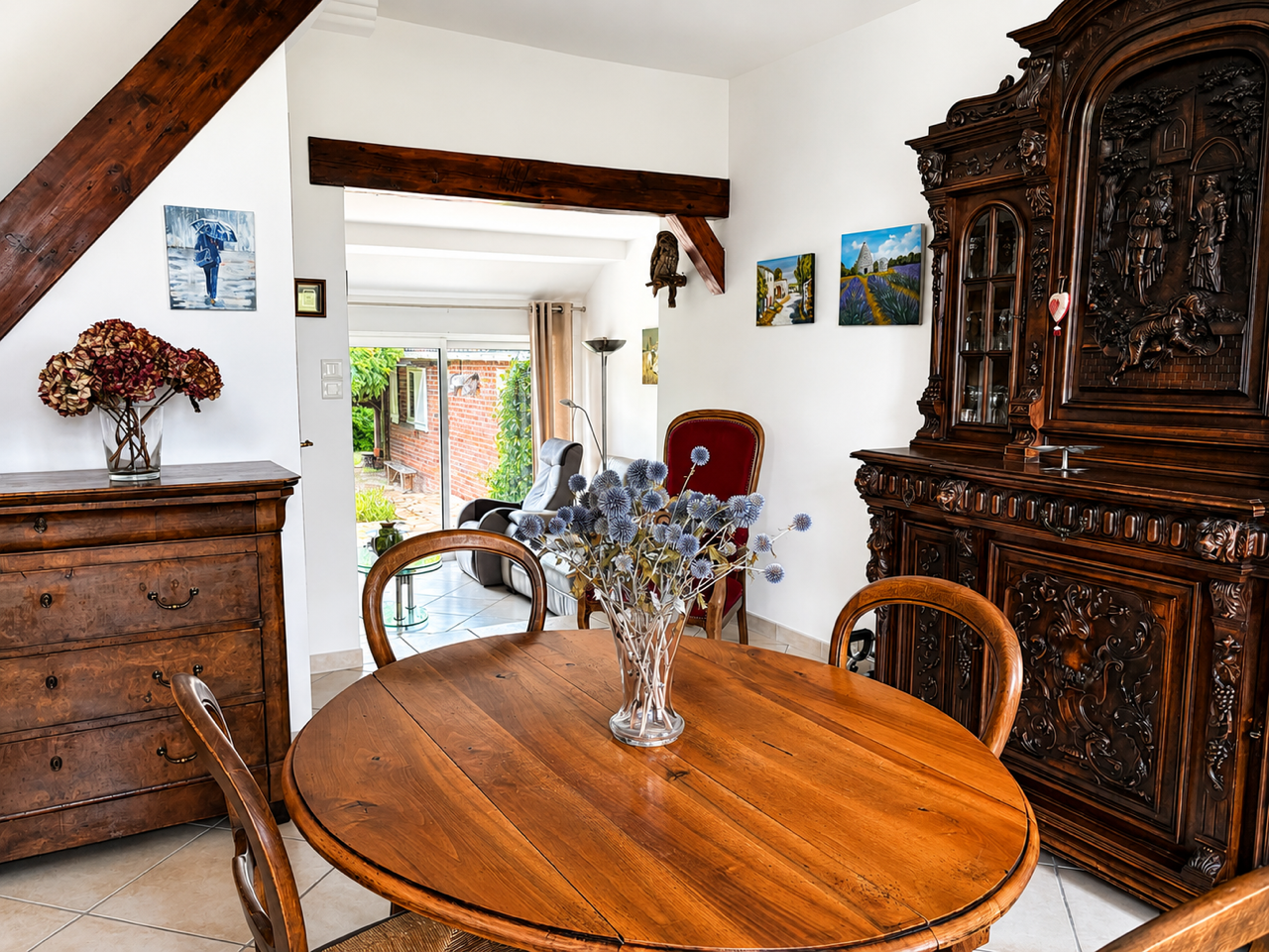 Maison 3 chambres grand jardin garage campagne Photo 6 - Brique Rouge Immobilier