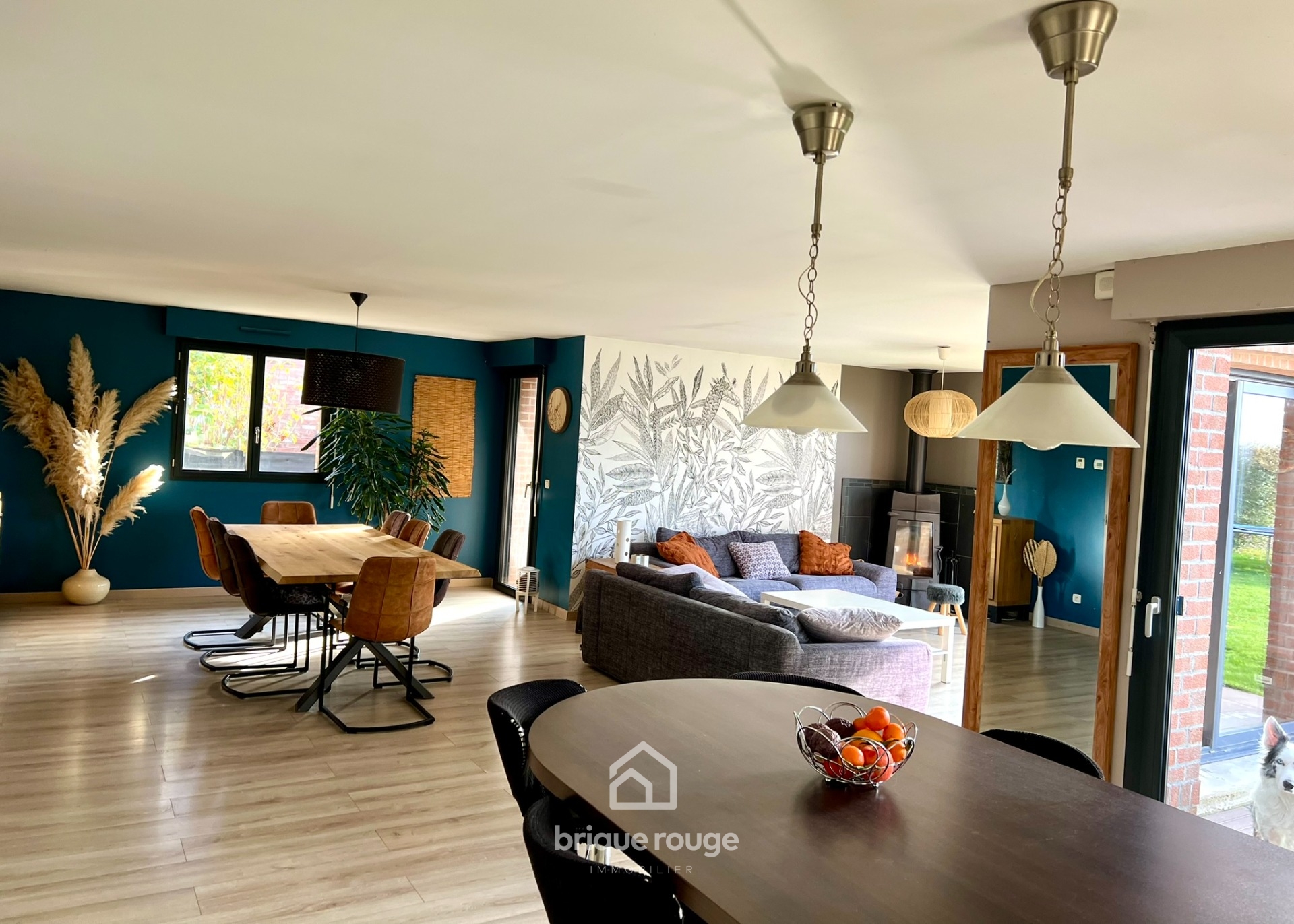 Maison semi plain pied 4 chambres jardin garage carport Photo 1 - Brique Rouge Immobilier