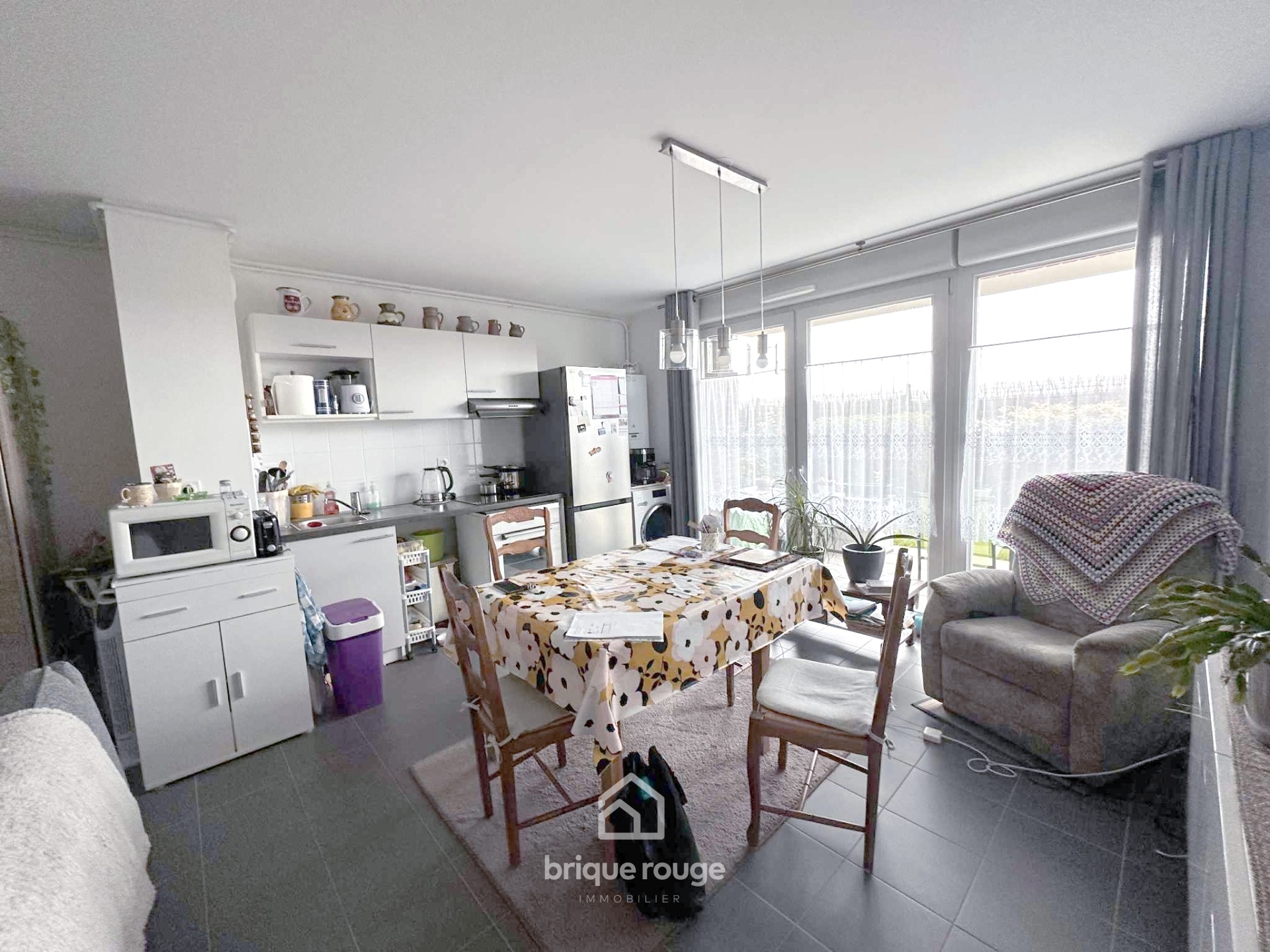 T3 rdc residence recente   2 places de stationnement Photo 2 - Brique Rouge Immobilier