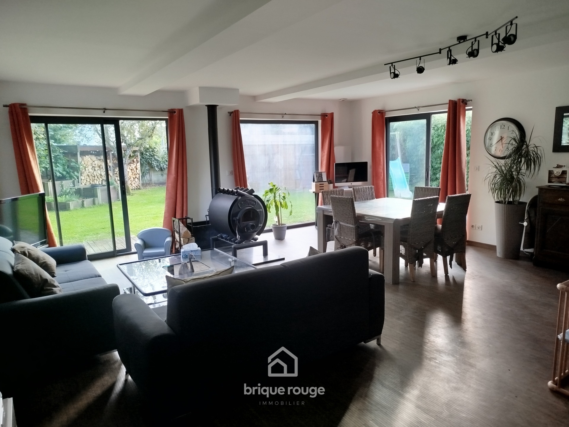 Cubique individuelle semi plain pied 4 chambres Photo 1 - Brique Rouge Immobilier