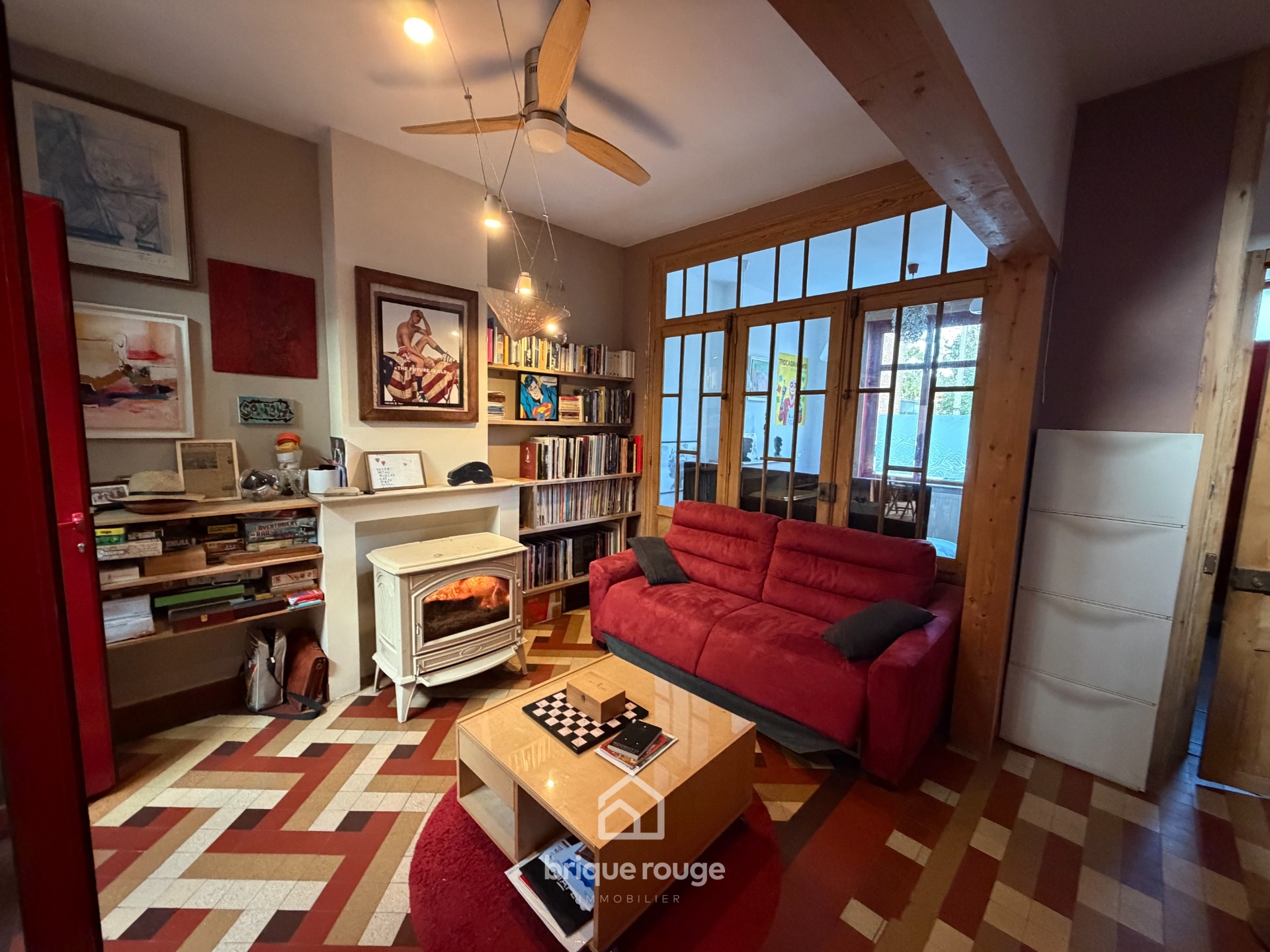 Belle 1930 avec cachet Photo 1 - Brique Rouge Immobilier