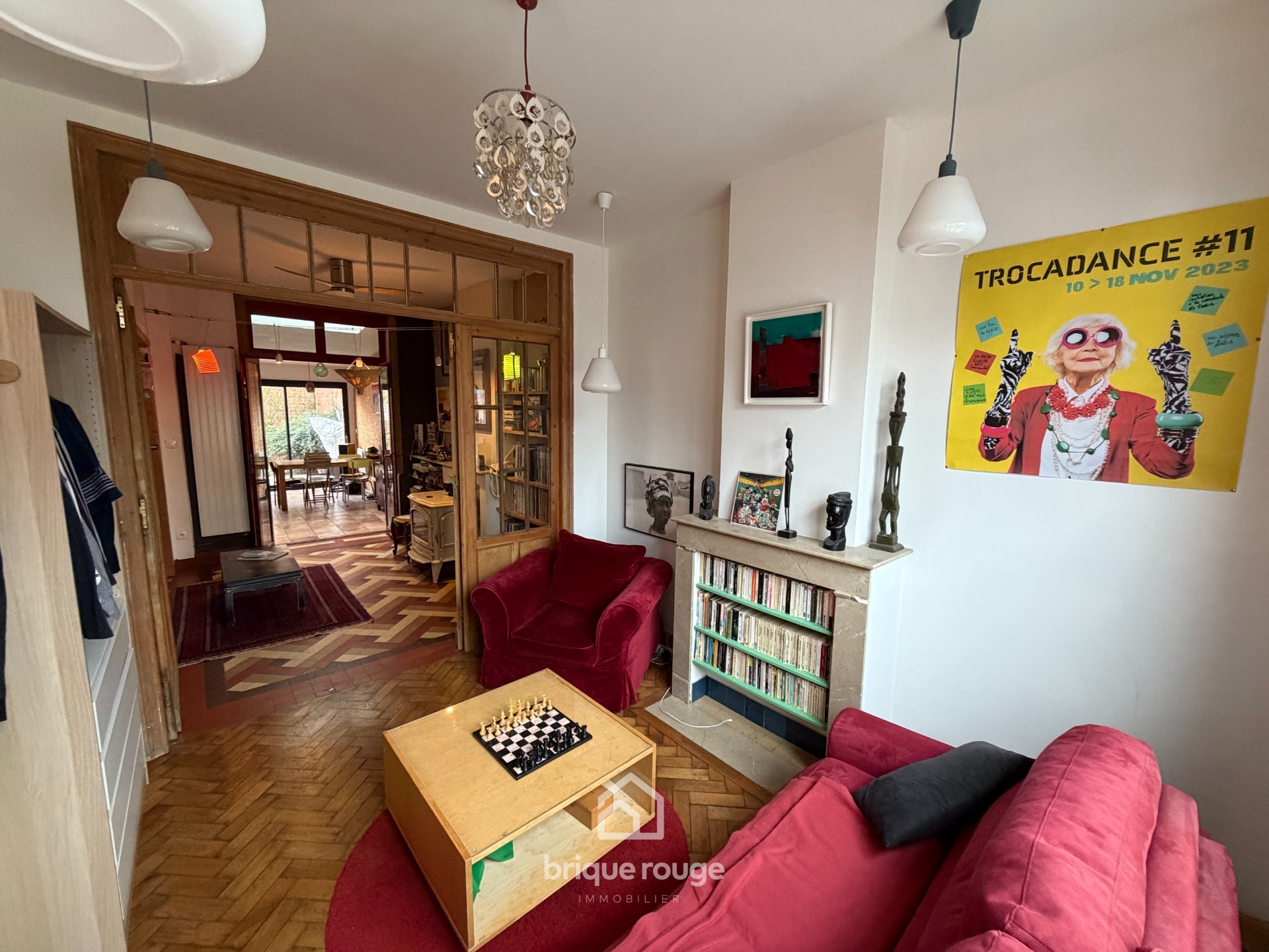 Belle 1930 avec cachet Photo 3 - Brique Rouge Immobilier