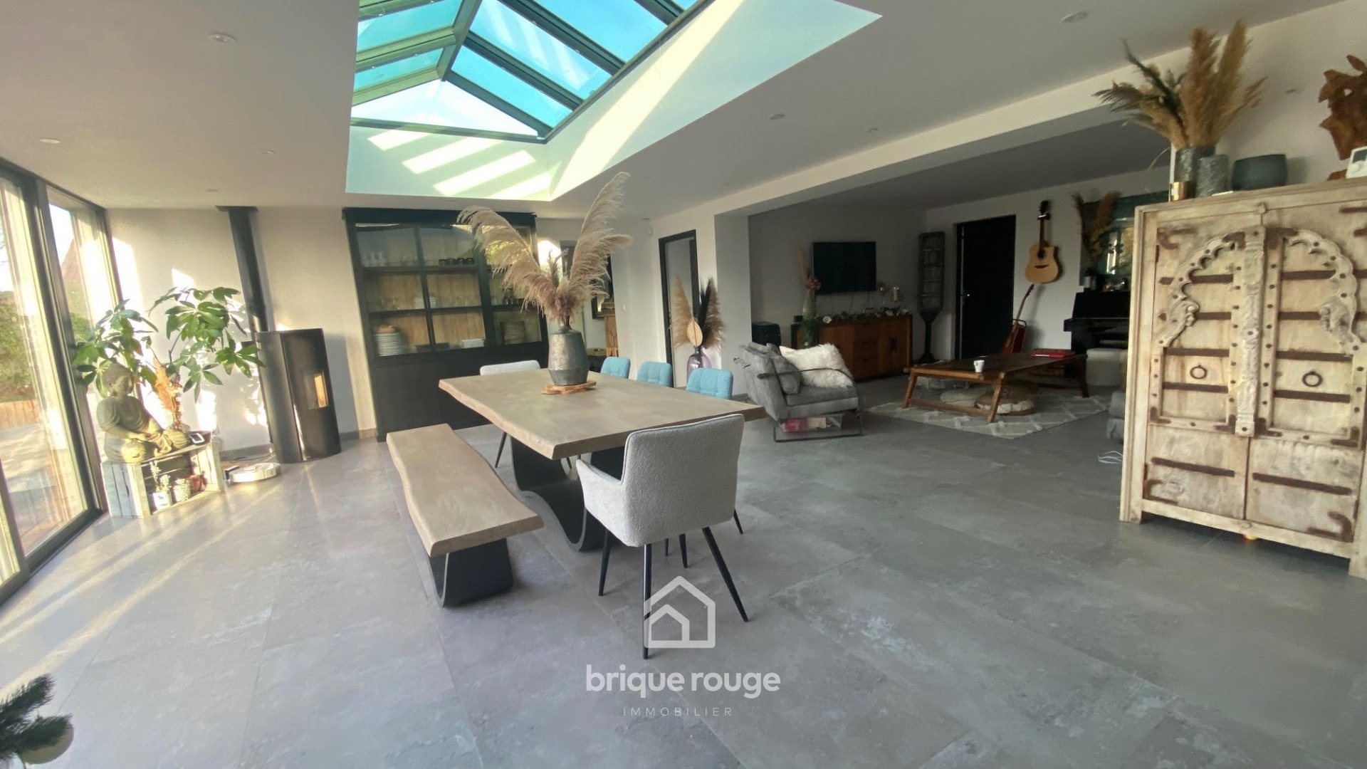 Plain pied  individuel renove Photo 3 - Brique Rouge Immobilier