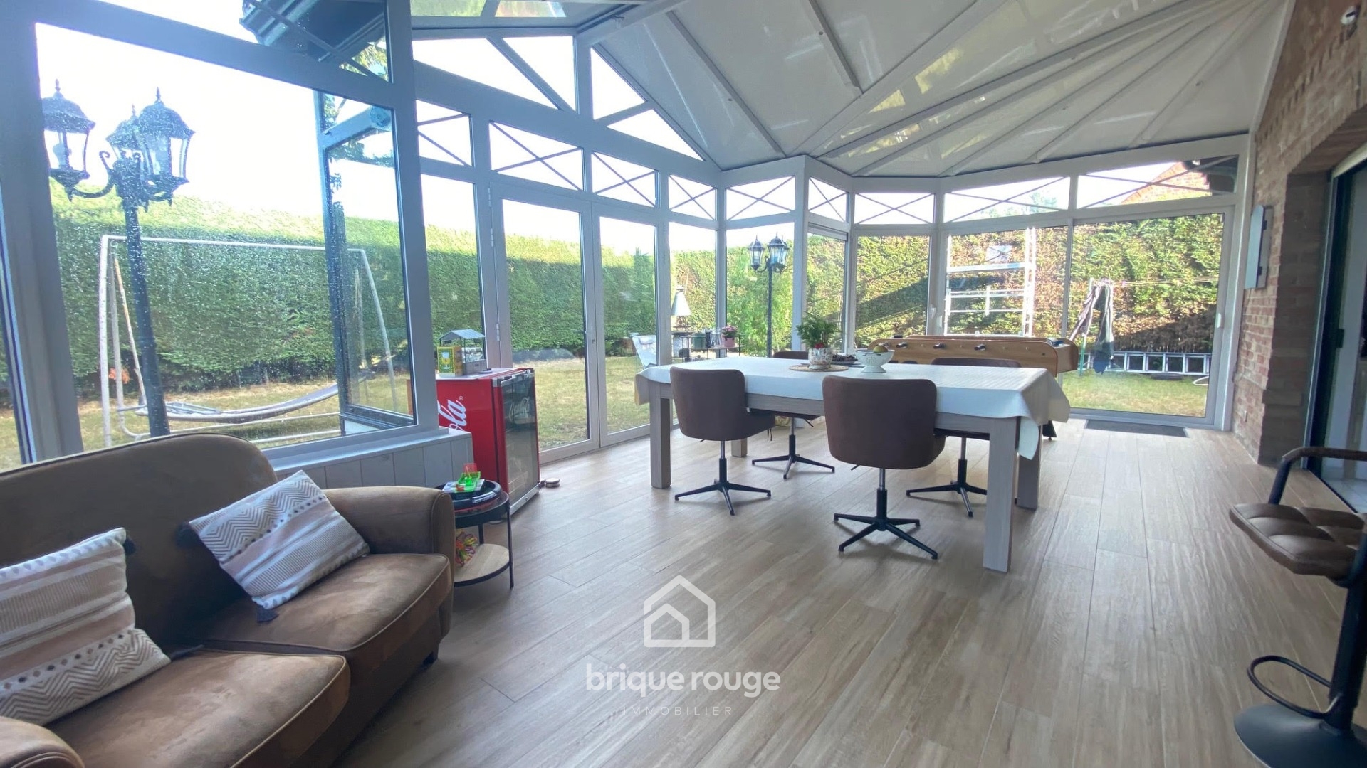 Maison individuelle 4 chambres garage double cave Photo 2 - Brique Rouge Immobilier