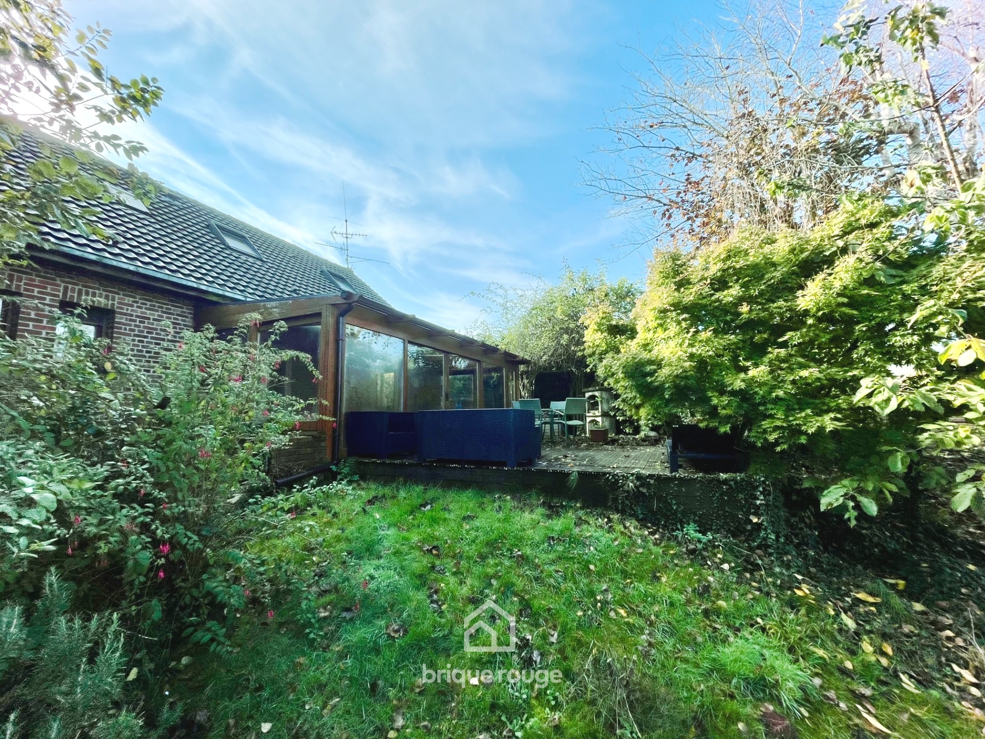 Semi plain pied 4 chbres double garage jardin 145 m Photo 1 - Brique Rouge Immobilier