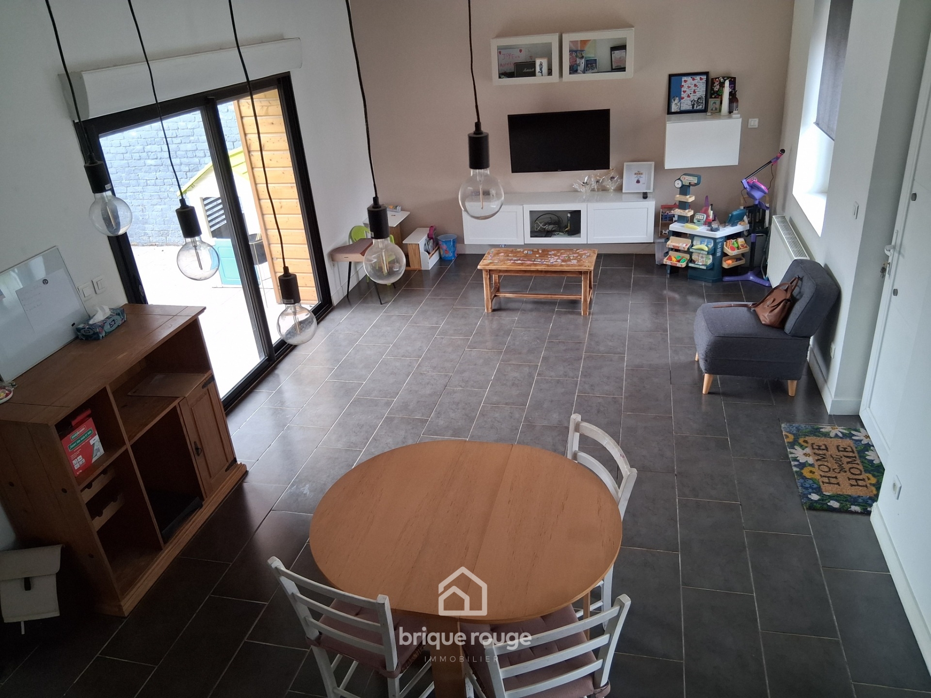 Maison 1930 renovee 3 chambres exterieur aere Photo 1 - Brique Rouge Immobilier