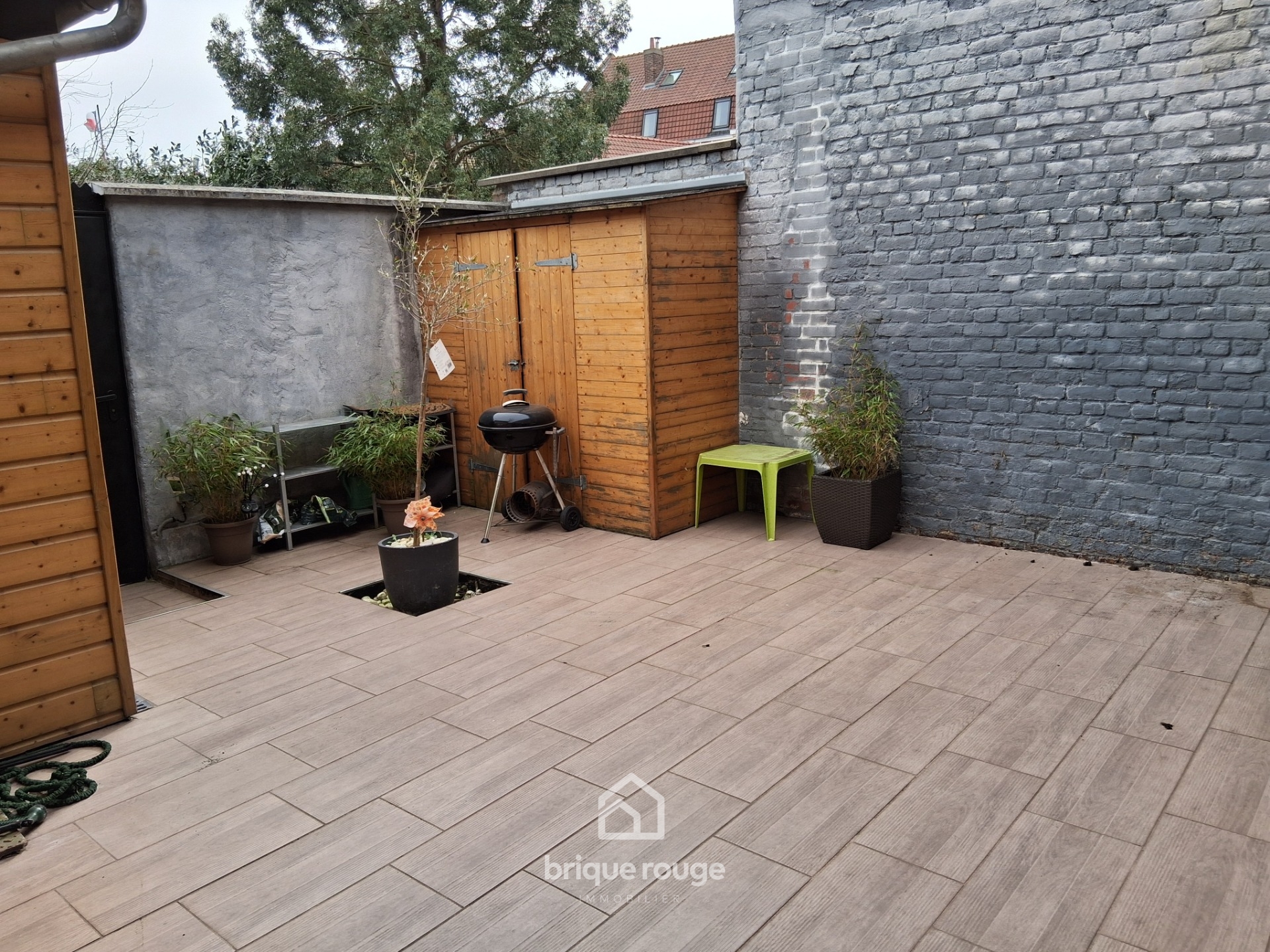 Maison 1930 renovee 3 chambres exterieur aere Photo 3 - Brique Rouge Immobilier