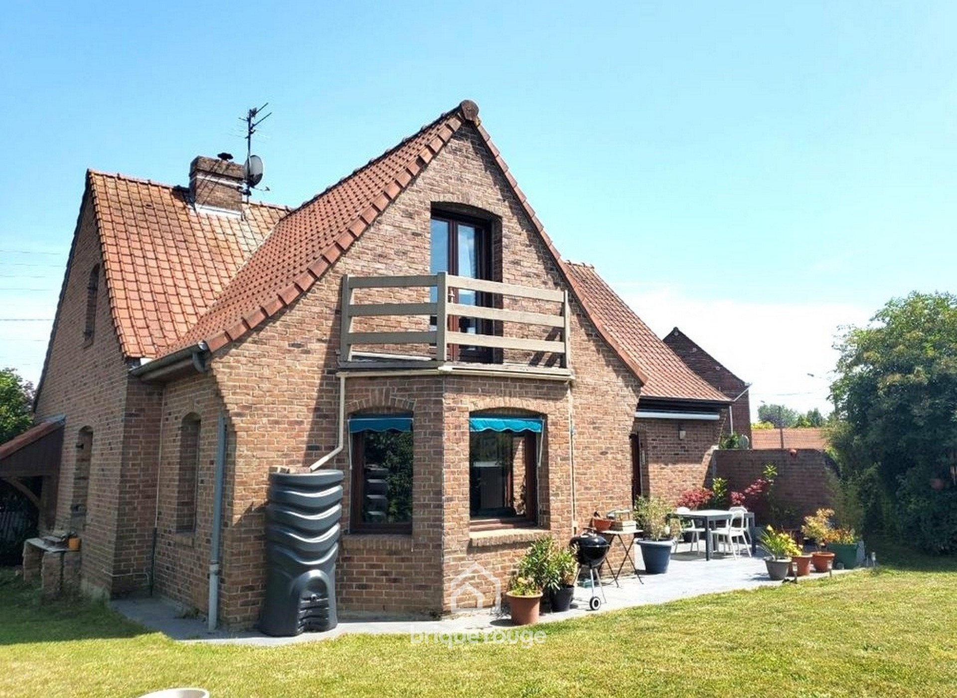 Pavillon individuel semi plain pied dans les weppes Photo 2 - Brique Rouge Immobilier