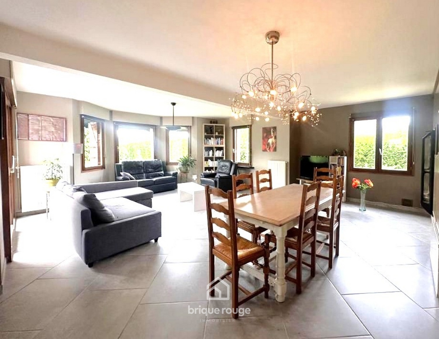 Pavillon individuel semi plain pied dans les weppes Photo 4 - Brique Rouge Immobilier