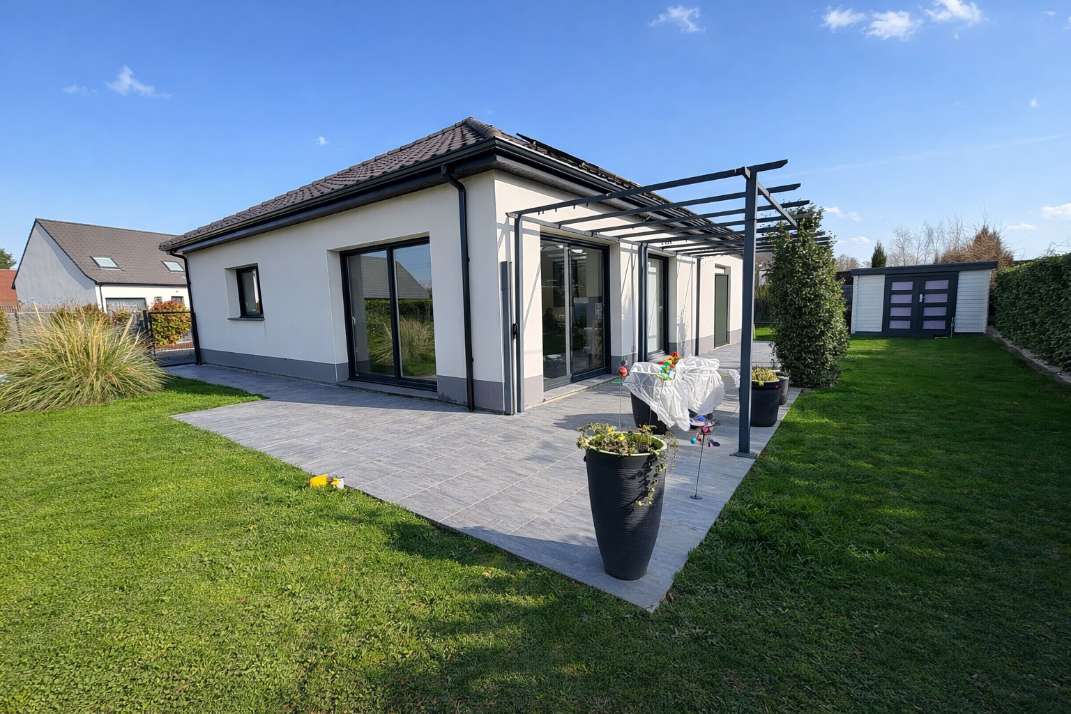 Plain pied 3 chambres garage parking classe a Photo 2 - Brique Rouge Immobilier Plain pied 3 chambres garage parking classe a Photo 2 - Brique Rouge Immobilier