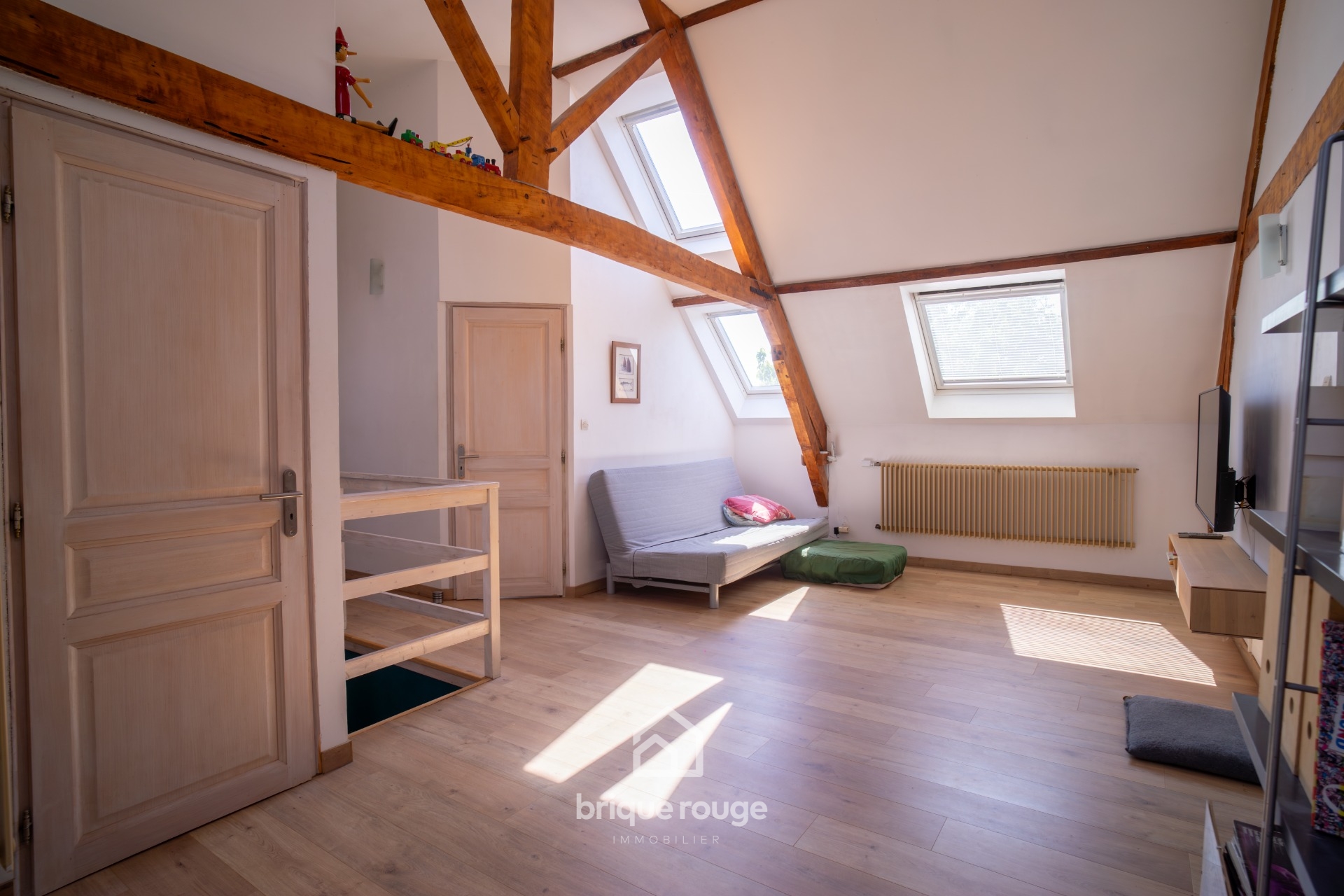 Ferme au carre 4 chambres   logement independant 3 chambres Photo 4 - Brique Rouge Immobilier