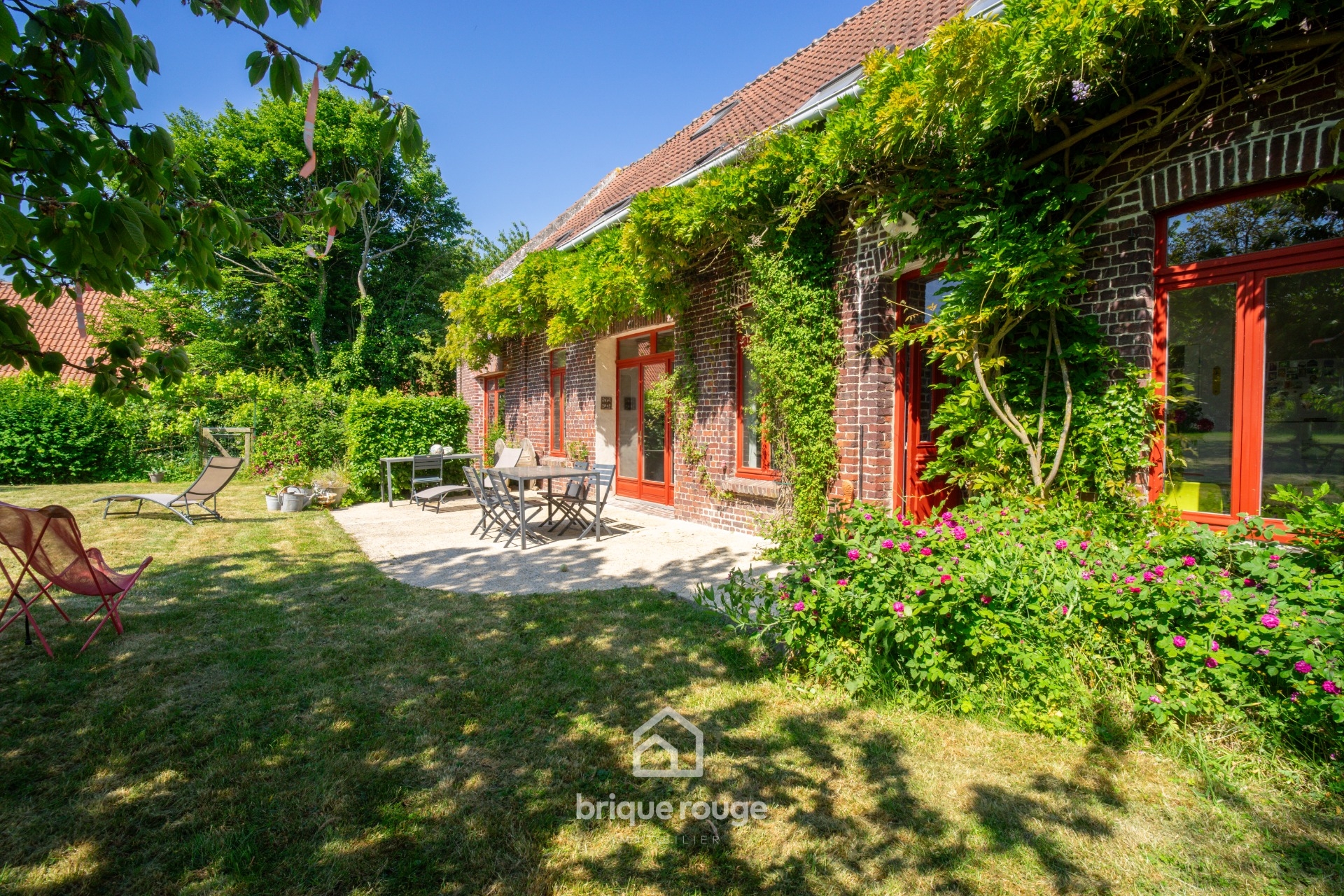 Ferme au carre 4 chambres   logement independant 3 chambres Photo 6 - Brique Rouge Immobilier