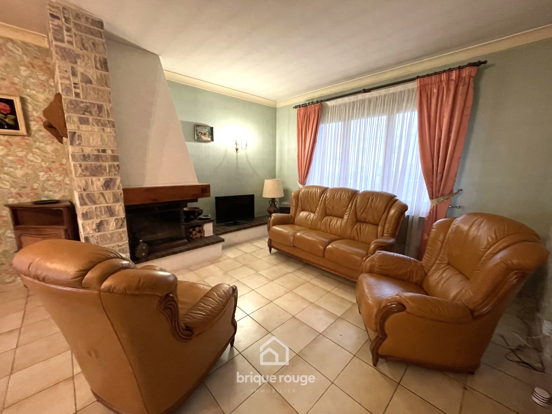 Maison semi plain pied 4 chambres et sous sol Photo 1 - Brique Rouge Immobilier