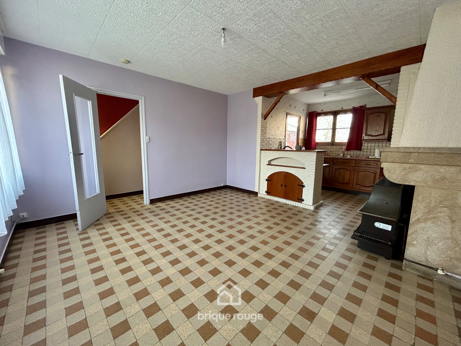 Maison 3 chambres jardin garage Photo 2 - Brique Rouge Immobilier