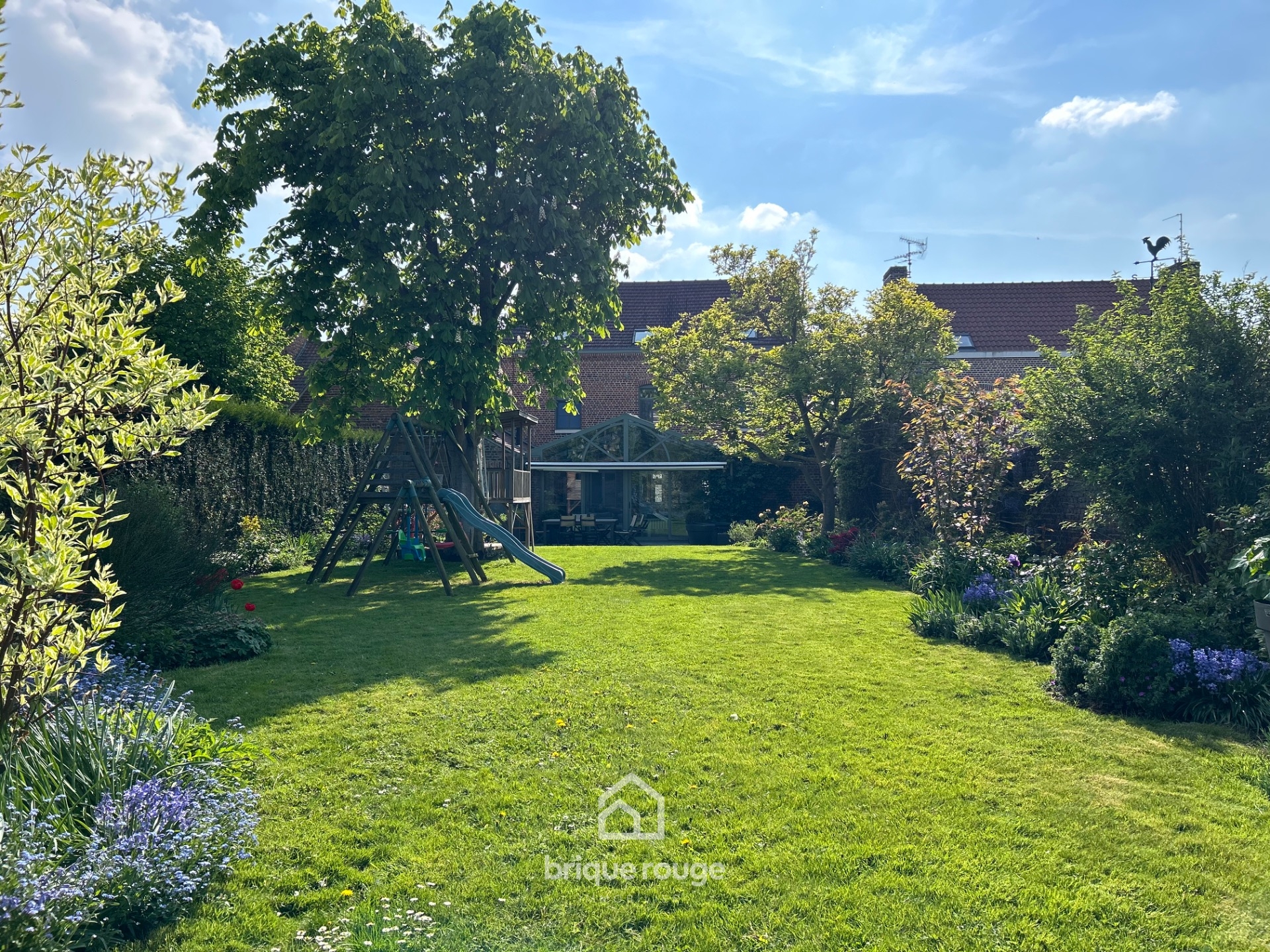 Maison bourgeoise centre village de fleurbaix Photo 1 - Brique Rouge Immobilier