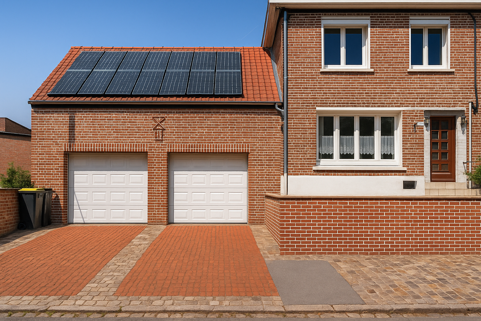 Maison  mons en pevele 4 chambres studio panneau solaire Photo 2 - Brique Rouge Immobilier