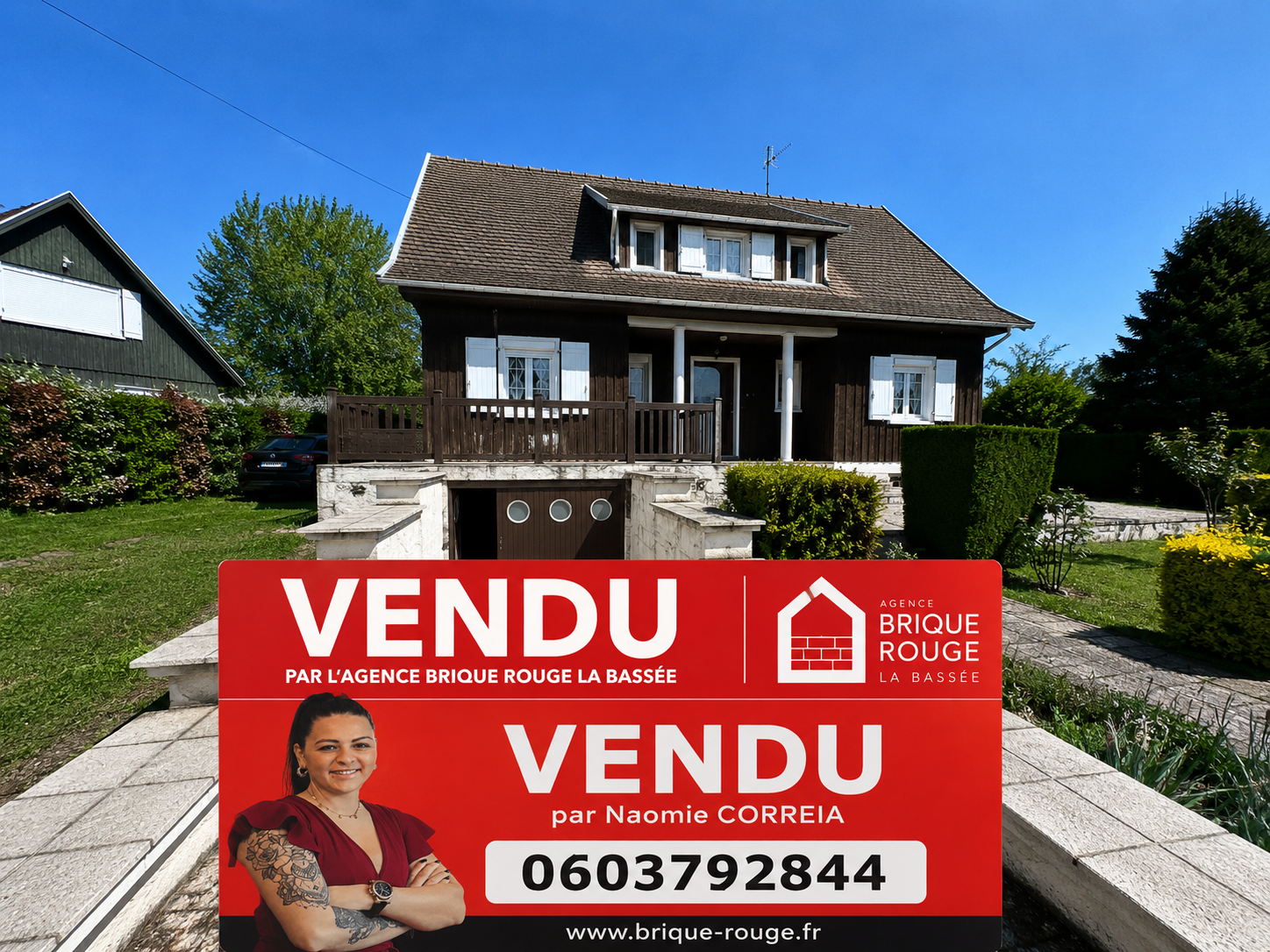Maison individuel type chalet Photo 1 - Brique Rouge Immobilier Maison individuel type chalet Photo 1 - Brique Rouge Immobilier