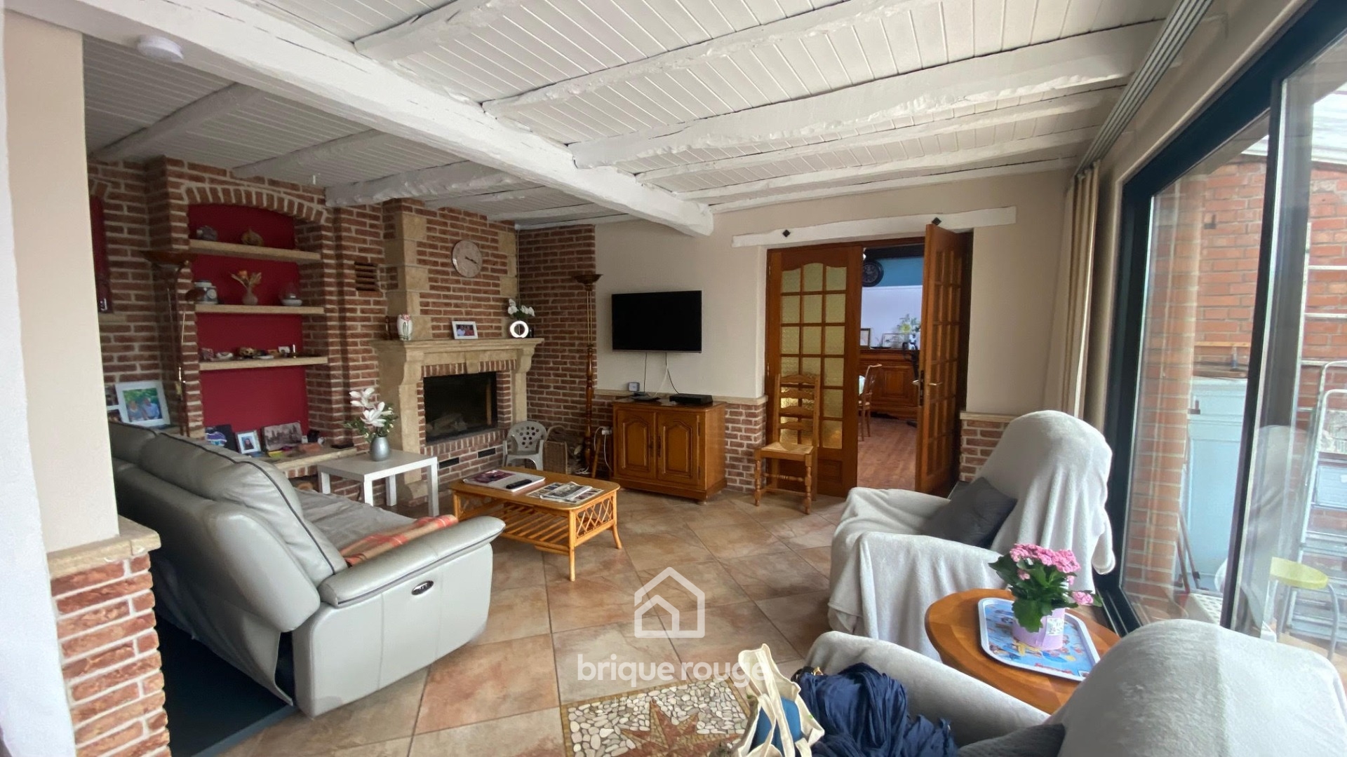 Maison individuelle avec grand hangar et possibilite gite Photo 4 - Brique Rouge Immobilier