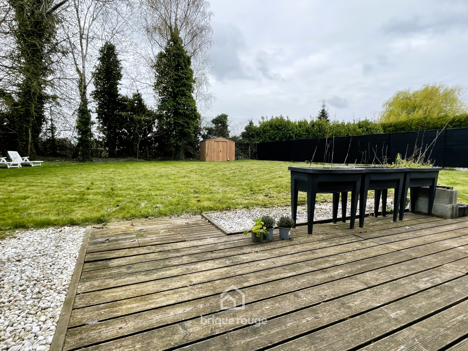 Flamande individuelle sur merville 4 chambres  jardin garage Photo 2 - Brique Rouge Immobilier