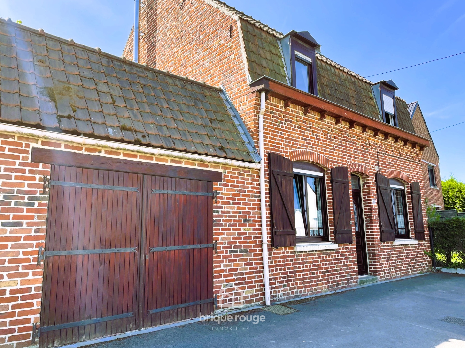 Flamande individuelle sur merville 4 chambres  jardin garage Photo 7 - Brique Rouge Immobilier