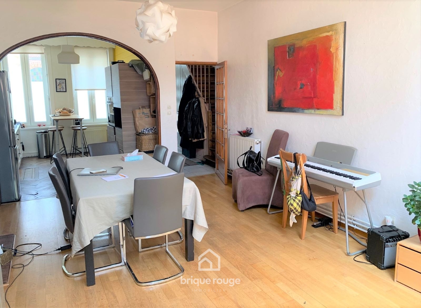 Large maison 1930 au charme preserve proche metro Photo 3 - Brique Rouge Immobilier Large maison 1930 au charme preserve proche metro Photo 3 - Brique Rouge Immobilier