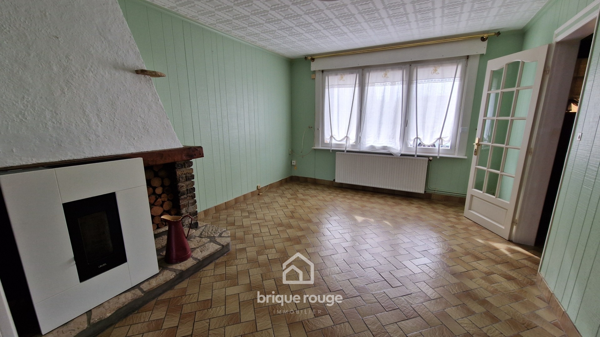 Maison 3 chambres avec jardin et garage Photo 3 - Brique Rouge Immobilier