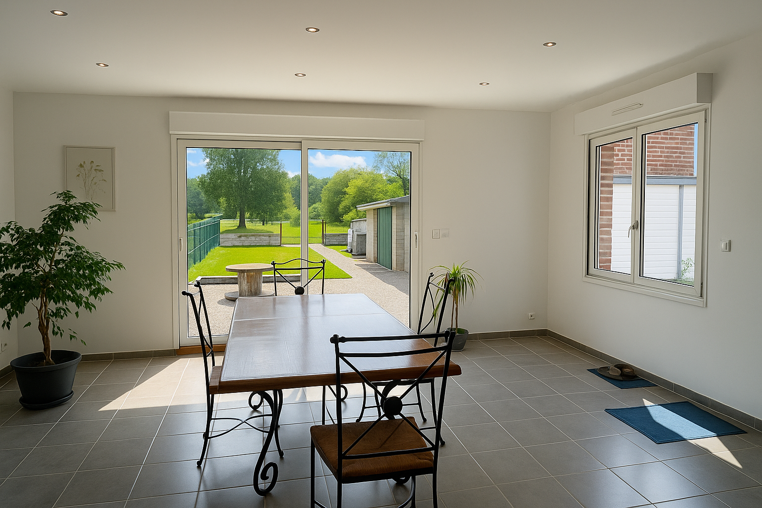 Maison 3 chambres 2 garages grand jardin Photo 6 - Brique Rouge Immobilier Maison 3 chambres 2 garages grand jardin Photo 6 - Brique Rouge Immobilier