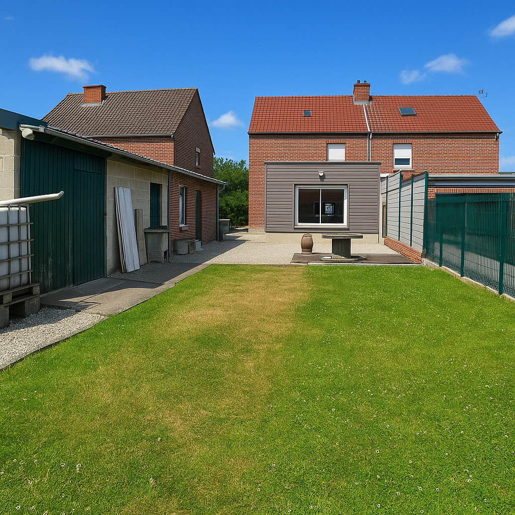Maison 3 chambres 2 garages grand jardin Photo 6 - Brique Rouge Immobilier