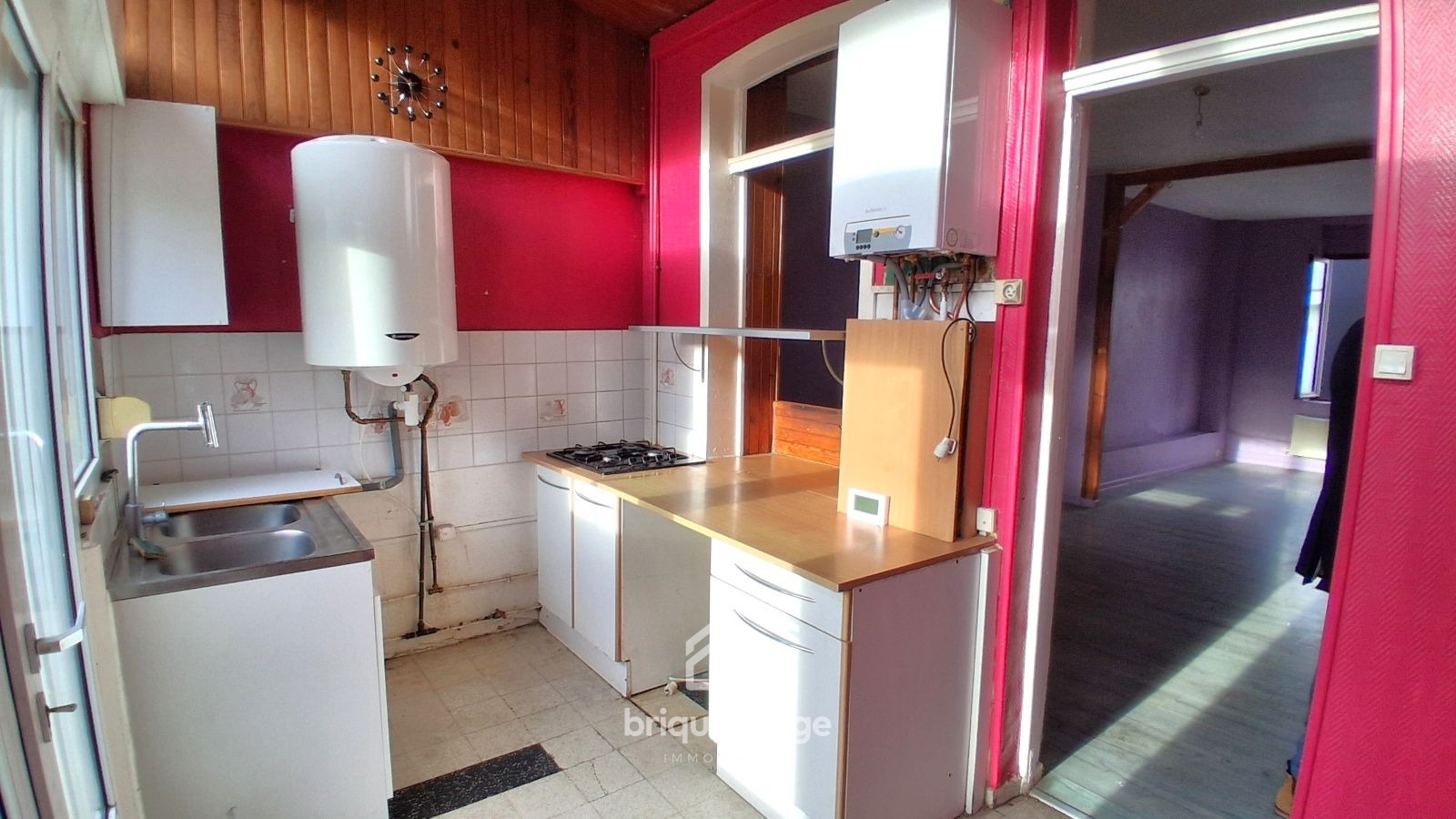 Maison 1930 au beau potentiel quartier bel air Photo 4 - Brique Rouge Immobilier