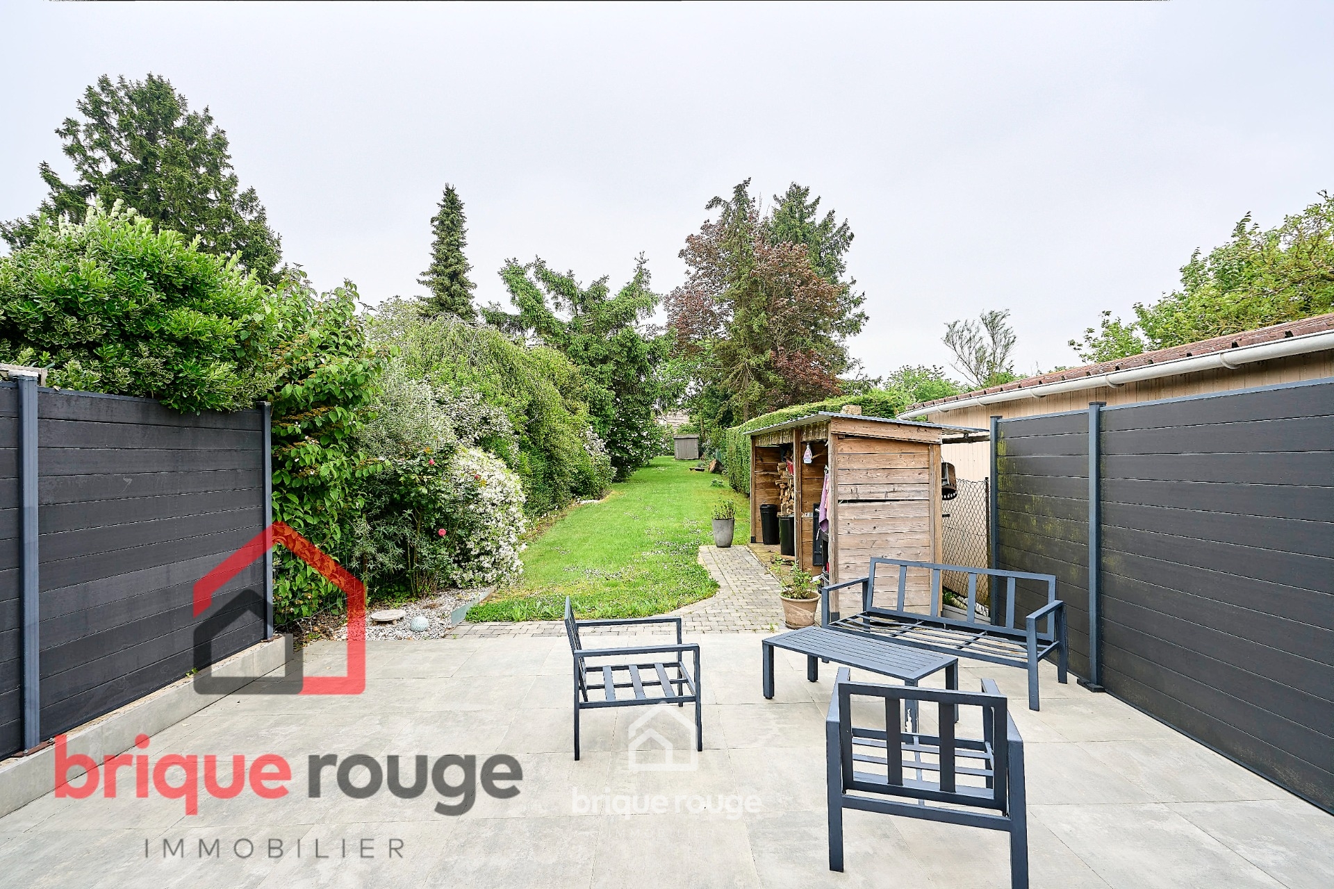 Coup de coeur 136m 4 chambres jardin coeur du village Photo 3 - Brique Rouge Immobilier Coup de coeur 136m 4 chambres jardin coeur du village Photo 3 - Brique Rouge Immobilier