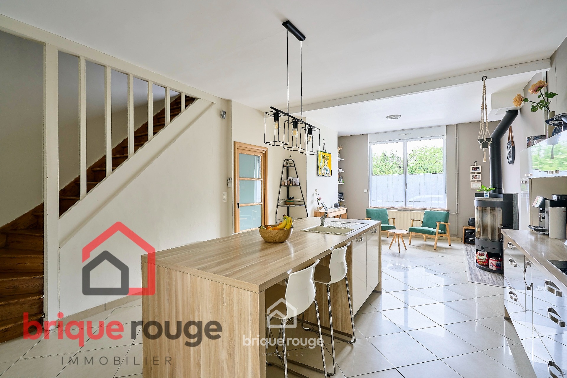 Coup de coeur 136m 4 chambres jardin coeur du village Photo 7 - Brique Rouge Immobilier Coup de coeur 136m 4 chambres jardin coeur du village Photo 7 - Brique Rouge Immobilier