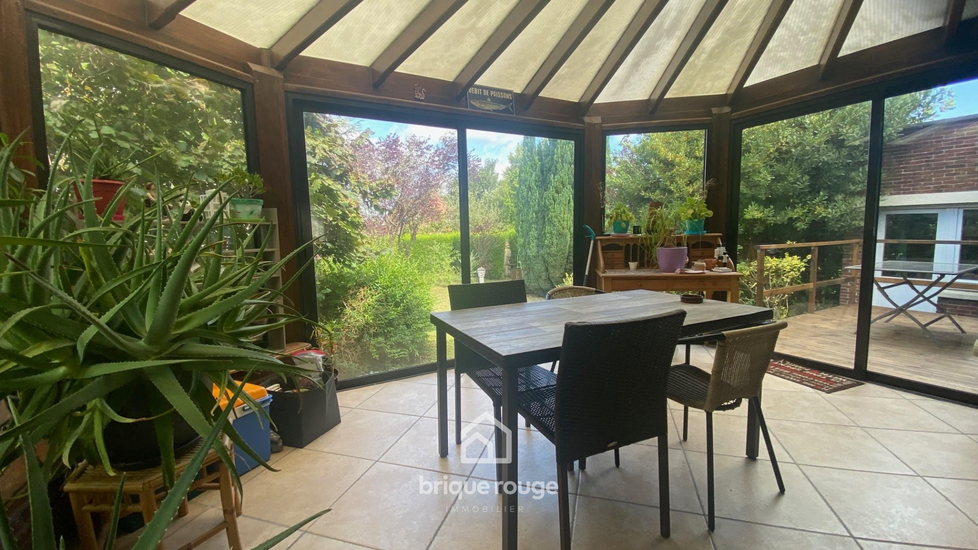 Maiso individuelle semi plain 5 chambres sous sol jardin Photo 3 - Brique Rouge Immobilier