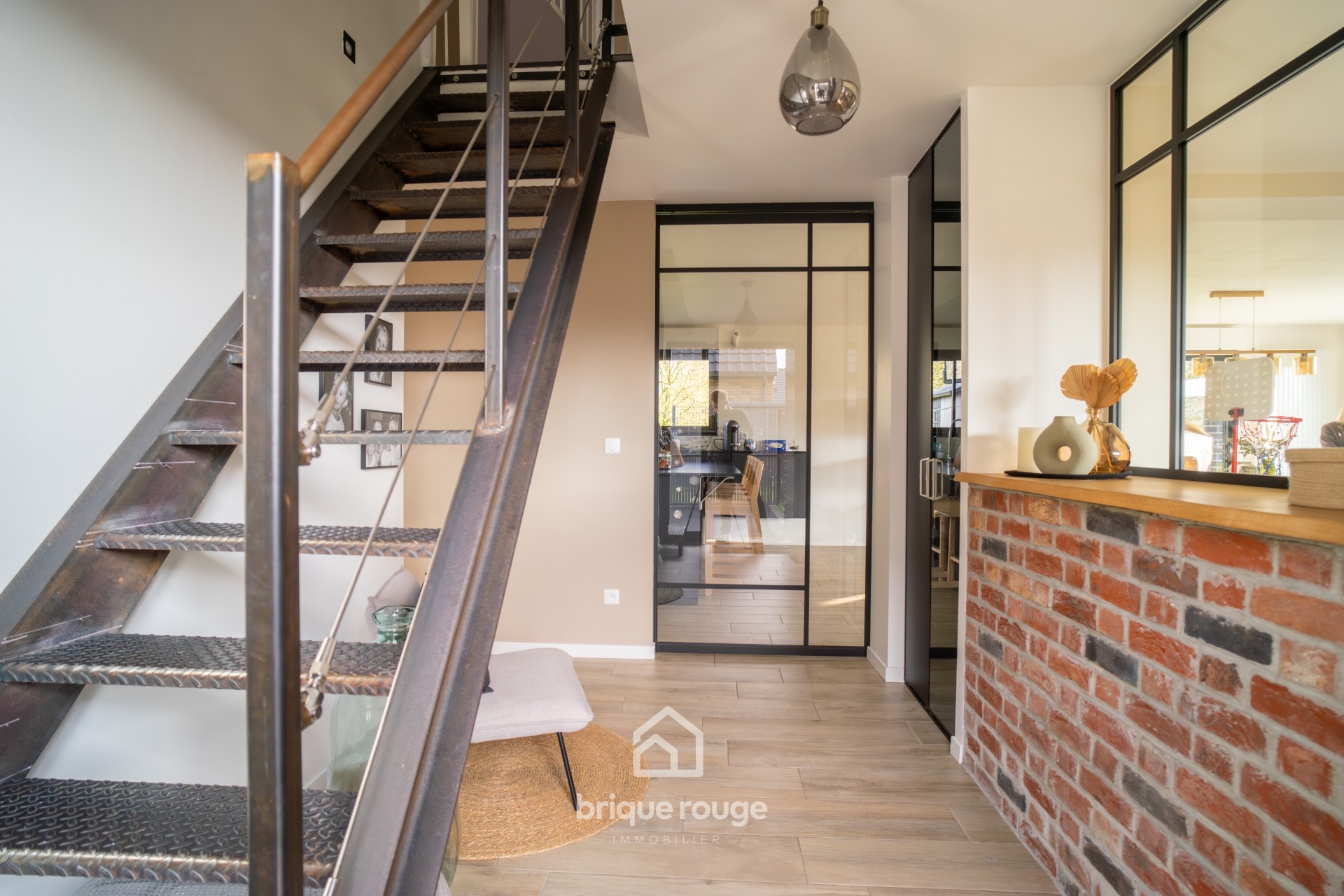 Individuelle 5 chambres semi plain pied d environ 180m Photo 2 - Brique Rouge Immobilier