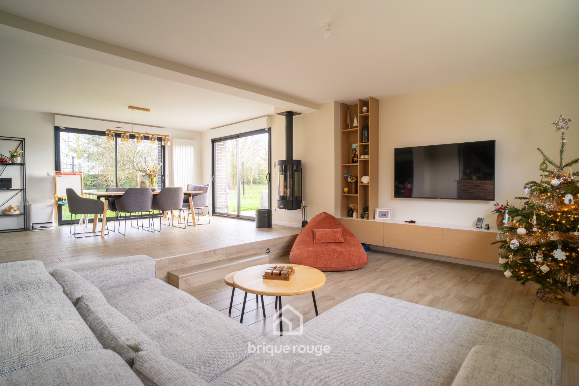 Individuelle 5 chambres semi plain pied d environ 180m Photo 7 - Brique Rouge Immobilier