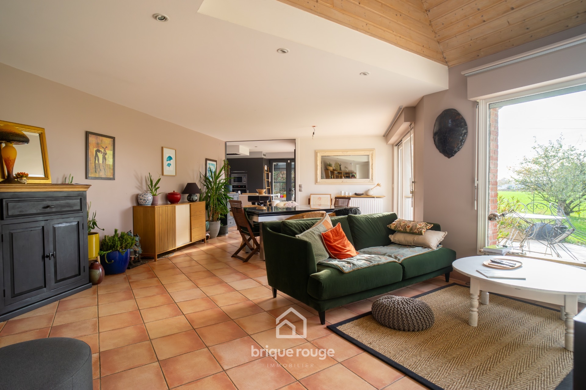 Charmant semi plain pied individuel au coeur du carembault Photo 2 - Brique Rouge Immobilier Charmant semi plain pied individuel au coeur du carembault Photo 2 - Brique Rouge Immobilier