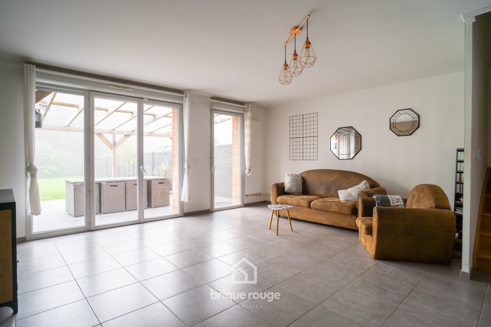 Maison de 2014 100m 4 chambres jardin garage Photo 1 - Brique Rouge Immobilier